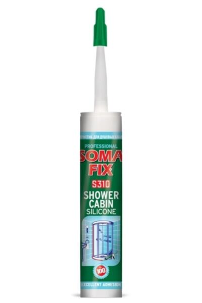 Somafix 320 gr Şeffaf Duşakabin Silikonu
