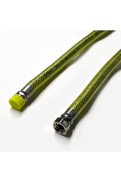 Universal Doğalgaz Bağlantı Hortumu Çelik Örgülü Flex Gaz Hortumu 150cm