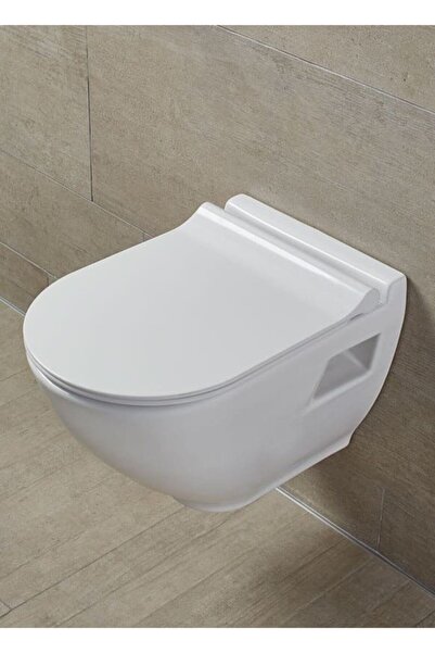 JAPAR Capri Slim Ince Droplast Metal Menteşeli Klozet Kapağı