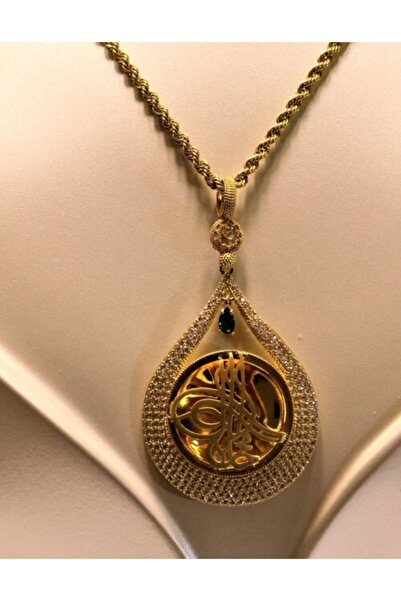 Güler Kuyumculuk Altın Tuğralı Kolye Ucu