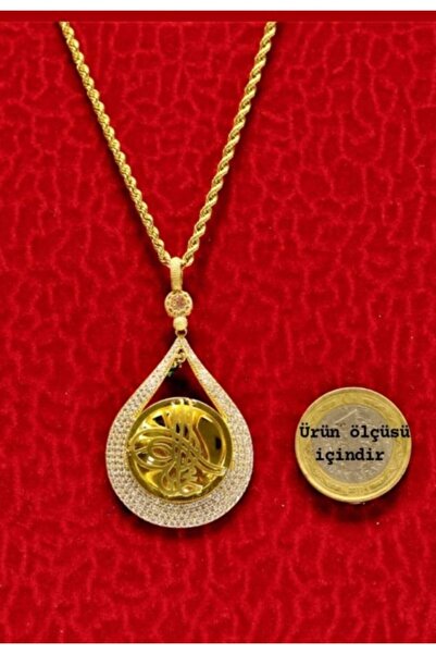 Güler Kuyumculuk Altın Tuğralı Kolye Ucu