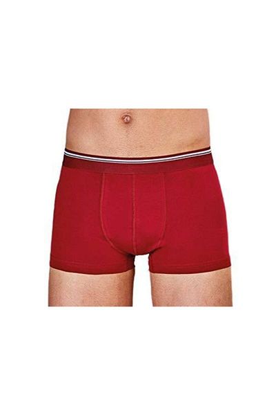 Berrak Ανδρικό Claret Red 7 Pack 1097 Lycra Boxer