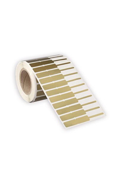 Kuyumcu ve Gözlük Etiketi Gold - Altın Renkli 10 mm X 76 mm ithal