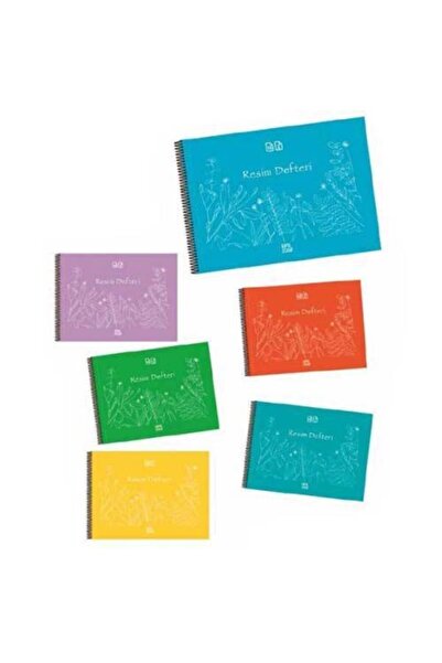 Gıpta 25x35 25 Sheets Pp Cover Spiral Picture Book 12 Pack