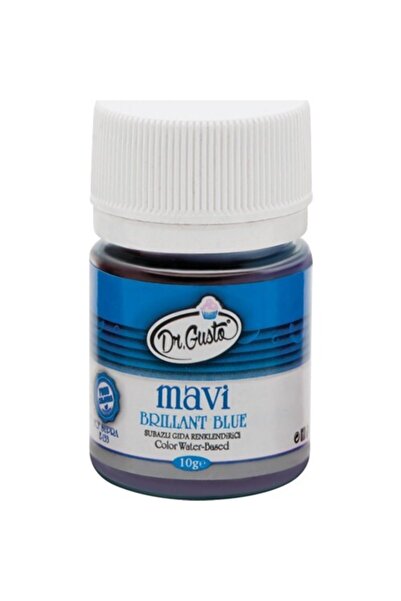 Dr. Gusto صبغة طعام دكتور جوستو ذات أساس مائي أزرق - 10 جرام