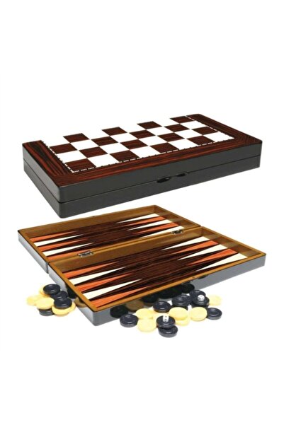 Genel Markalar Eser Büyük Boy Yenigün Polyester Tavla Takımı