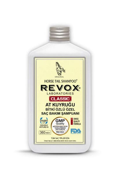 Revox 400ml New Ponytail Plant Extract Special Hair Care Shampoo - FDA GMP SQF