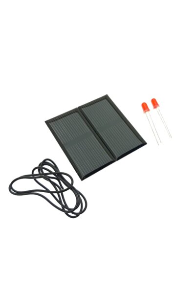 İntec Güneş Paneli Led Seti Okul Öğrenci Deney Devresi