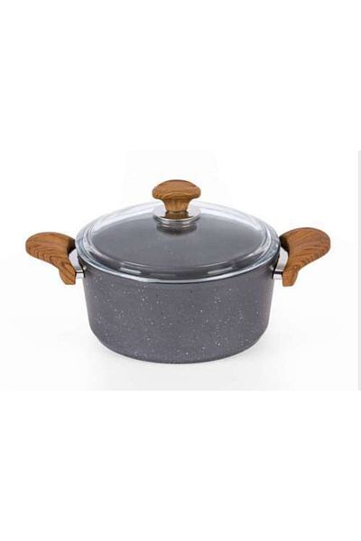 Özkent Granite 28 cm Deep Pot