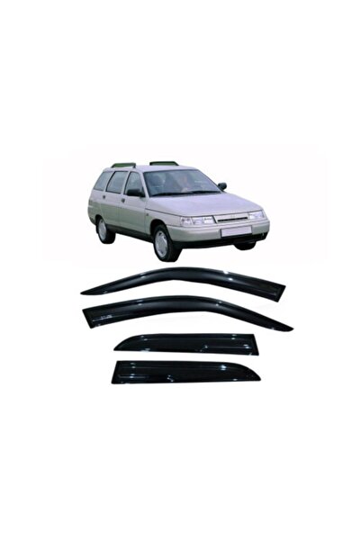 CARDANADAM Lada Vega Sw Cam Rüzgarlığı 4 Parça Parlak Siyah