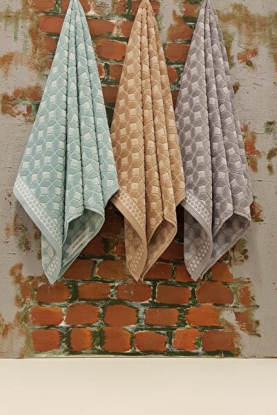 Özdilek Decora Рушник 6 шт. - М'ятно-бежевий сірий