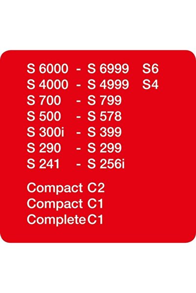 Popüler Σακούλα σκόνης Miele Electronic 3000 με κουτί + φίλτρο συμβατό με δώρο