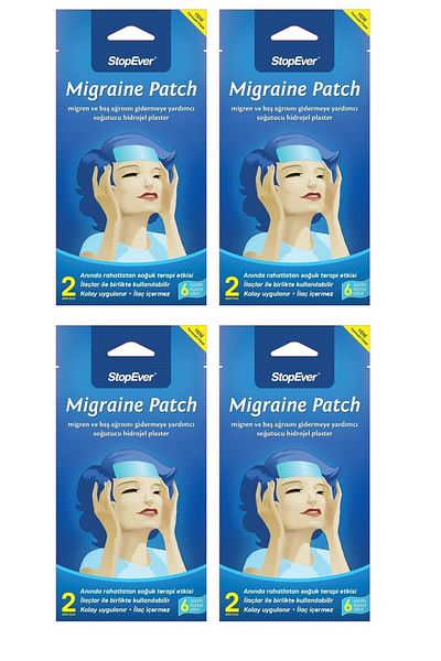 StopEver Migraine Tape X 4 Pack Erkin Cosmetics