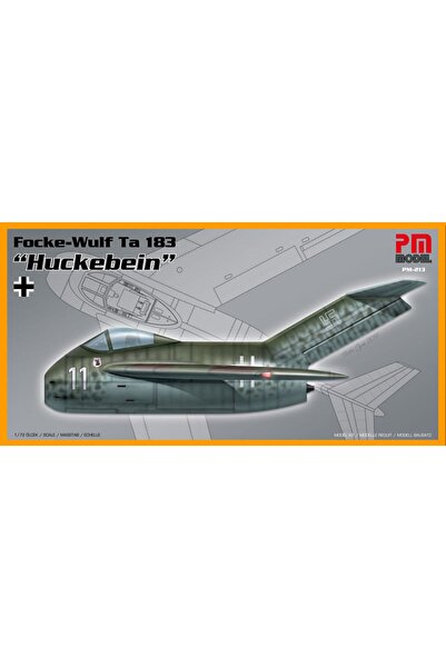 PM Ta-183 Focke Wolf Model Savaş Uçağı Demonte Plastik Maketi