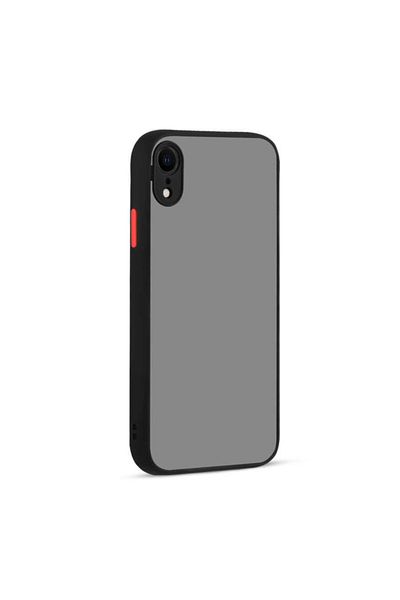 Fibaks حافظة متوافقة مع هاتف Apple Iphone Xr مع حماية للكاميرا، لون غير لامع من السيليكون المتجمد
