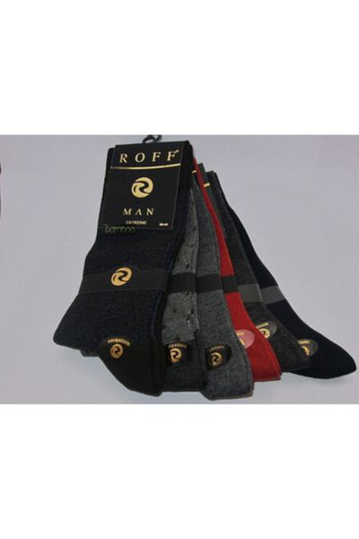 Roff Мъжки чорапи с различни цветове, 6 броя