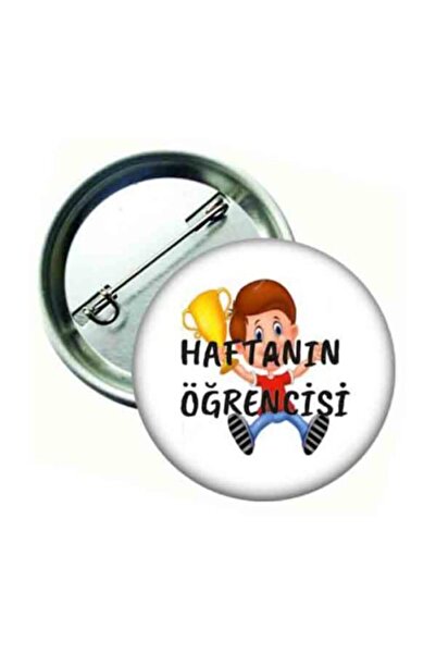 Hediye Panayırı Haftanın Öğrencisi Rozeti 20 Adet