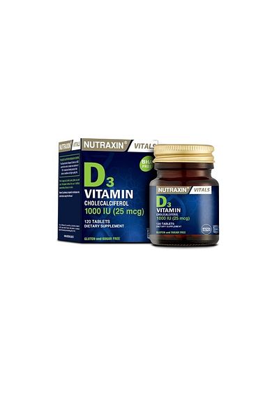 Nutraxin Vitamin D3 1000 Mg