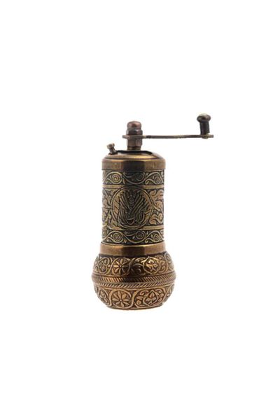 BAZAAR 4 Nostalgic Spice Mill Antique Yellow
