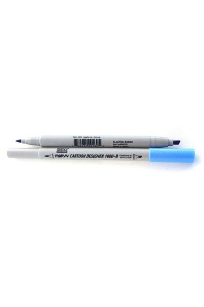 ADEL OYUNCAK Marvy 1900b-s/60 Salvia Blue Graphic Marker Pen