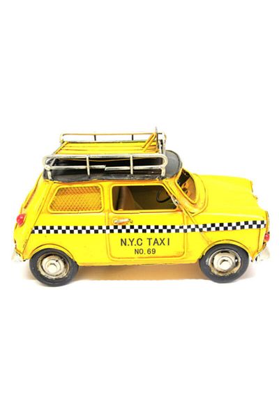 Mnk Decorative Metal Car with Frame and Moneybox