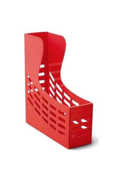 Mas حامل مجلات 840 قابل للفك باللون الأحمر