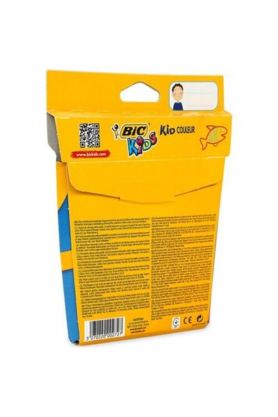 Bic Kids Couleur Ultra Washable Felt Tip Crayons 12 Colors