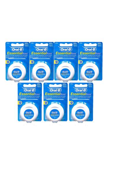 Oral-B Oral B Essential Floss Diş Ipi 50 Metre 7 Adet