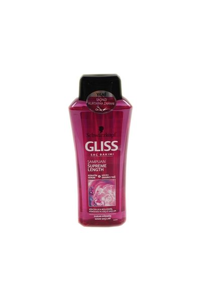 Gliss Supreme Length 400ml Shampoo - Damaged Long Hair (6 Pack)