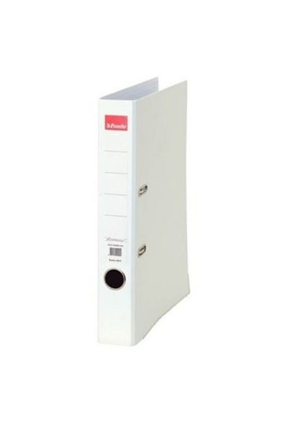 3K Esselte Plastic Folder 30 Pieces Narrow White