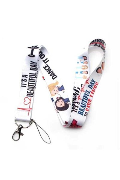 kürkçü بطاقة اسم حبل حزام الرقبة للأطباء