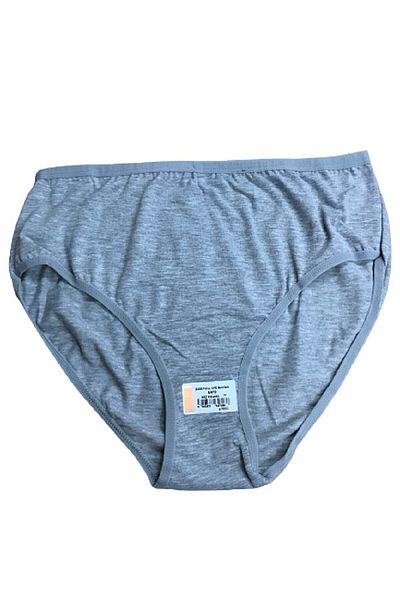 Berrak Chiloți din lycra gri pentru femei, pachet de 4 2108