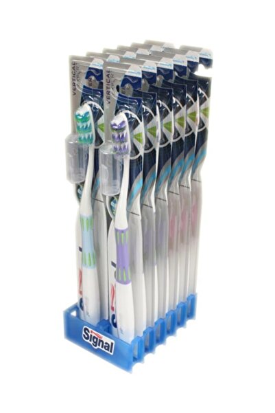 Signal Diş Fırçası Vertical Expert Medium 12'li