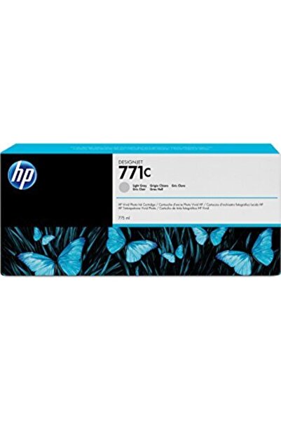 HP 771C Gri deschis Açık Gri 775Ml Plotter Kartuşu B6Y14A / Hp