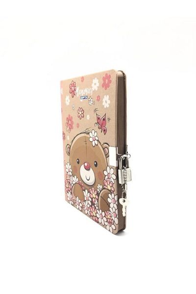 Gıpta Teddy Bear Commemorative Book 14x20 Hard Cover 96 Sheets Unlined