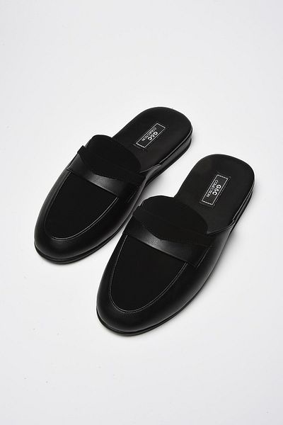 GC Men's Black House Slippers 375s