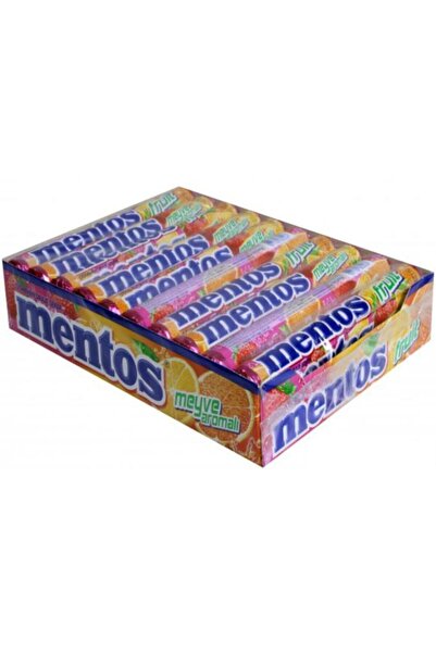 Mentos نكهة الفاكهة كاندي فواكه 20 عبوة