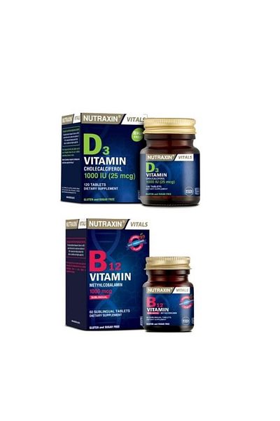Nutraxin Food Supplement with Vitamin B12