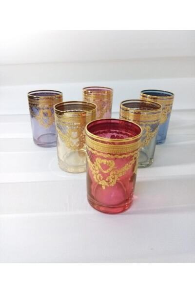 ROSA BIANCA CASA Simona Kahve Yanı Bardak 6'Lı