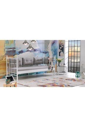 Vivense Lalas Metal Sofa Sedir Beyaz 90x200 Cm Fiyati Yorumlari Trendyol