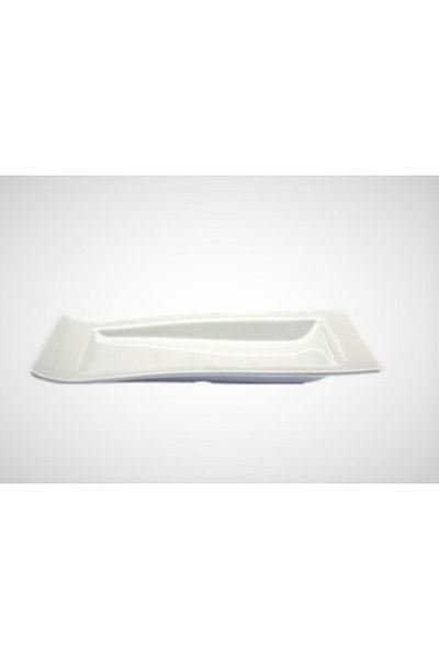 Evren Wavy Serving Plate Unbreakable Thermo Melamine 23*34cm