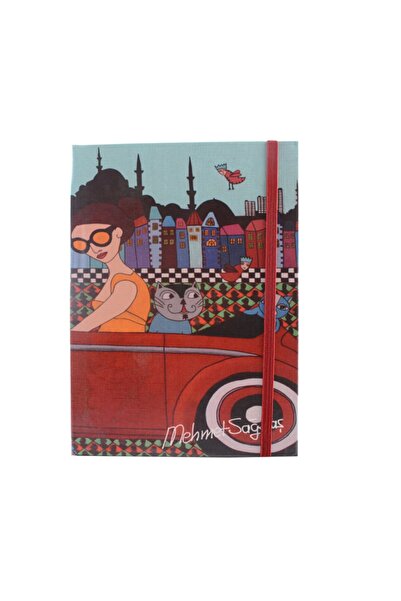 Biggdesign 14X20 Girl's Notebook with Car