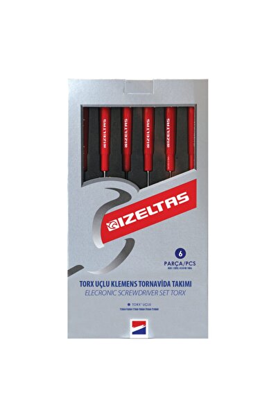 İzeltaş 4530 00 1006 Elektronikçi (klemens) Torx Uçlu Tornavida Seti