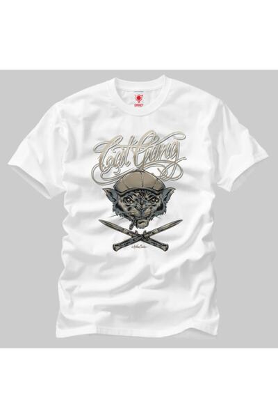 Crazy Muška majica Cat Gang