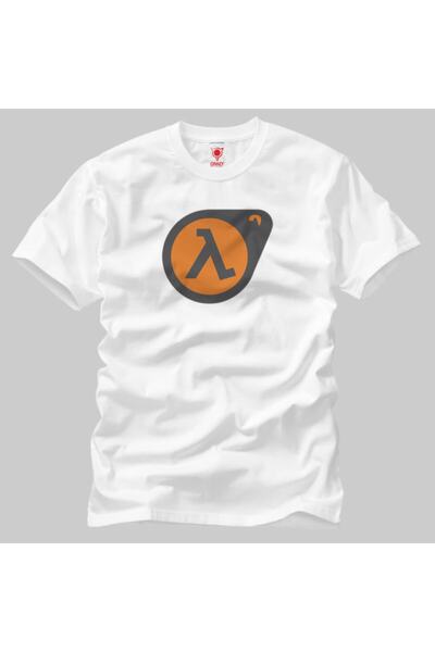 Crazy Half Life Логотип Сірий Чоловічий Футболка