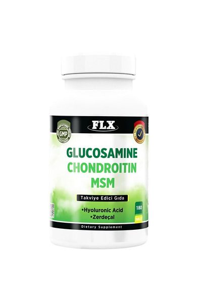 FLX Glucosamine Chondroitin Msm Hyaluronic Acid Turmeric 180 X 2 Ku
