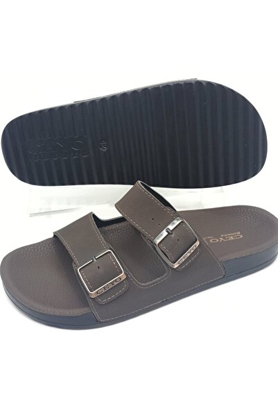 Ceyo Bahama-10 Анатомічні чоловічі капці - Коричневий колір