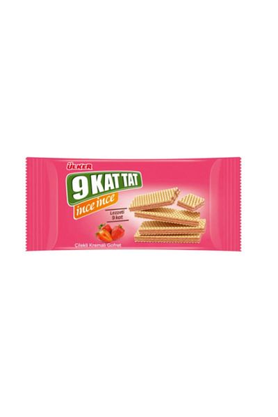 Ülker 9 Ply Taste Thin Thin Strawberry 114 Gr