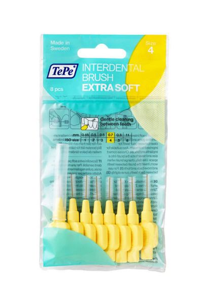 TePe X-soft 0.7mm Yellow 8-pack