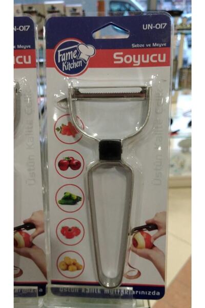 Fame Kıtchen Fame Kitchen 1. Kalite Paslanmaz Çelik Lazerli Meyve Sebze Soyucu